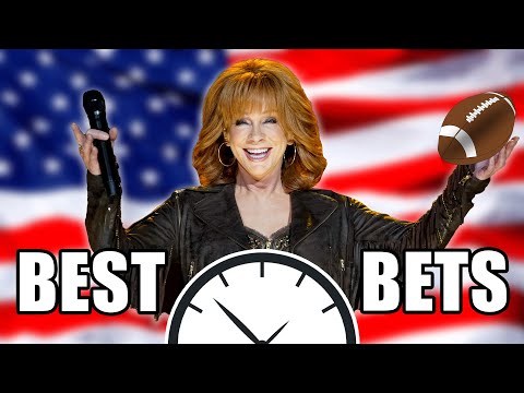 What are the odds of Reba McEntire singing the National Anthem at Super Bowl 58?