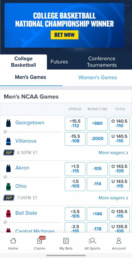 fanduel north carolina app