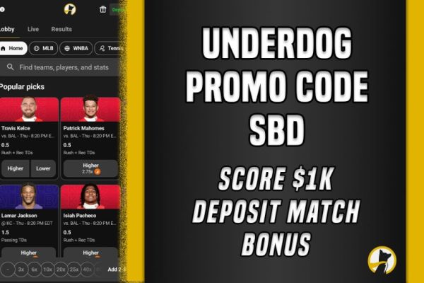 Get a $1K Deposit Match Bonus for MLB Picks with Underdog Promo Code SBD