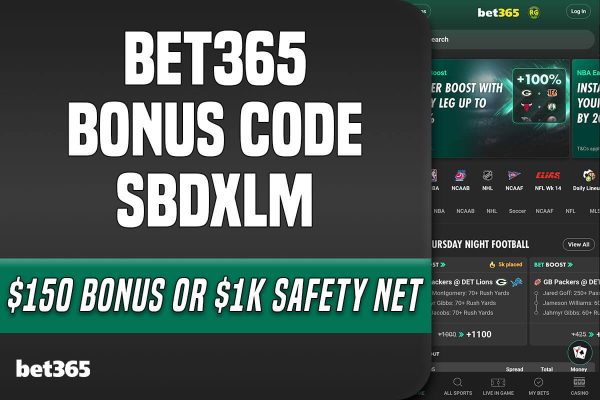 Get a $150 NBA Bonus for Magic-Bucks and Mavs-Thunder with Bet365 Bonus Code SBDXLM