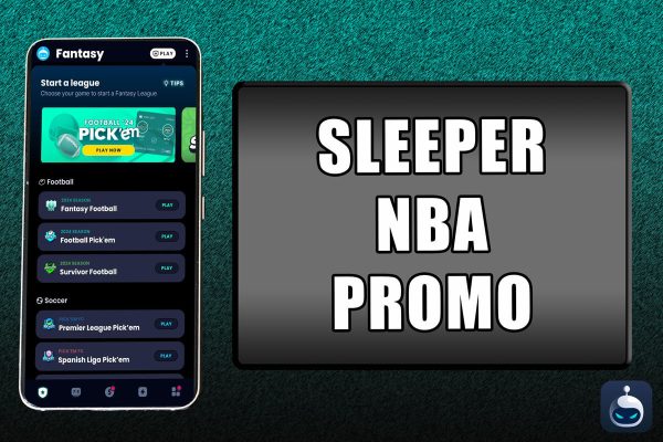 Get a $55 Bonus with Sleeper NBA Promo Code SBDXL when you Play $5 during Christmas Week Games