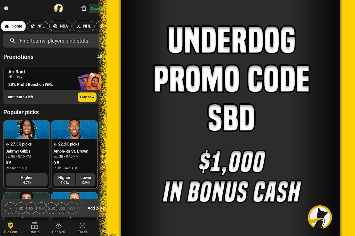 How to Claim a $1,000 NFL Week 14 Bonus with Underdog Fantasy Promo Code SBD