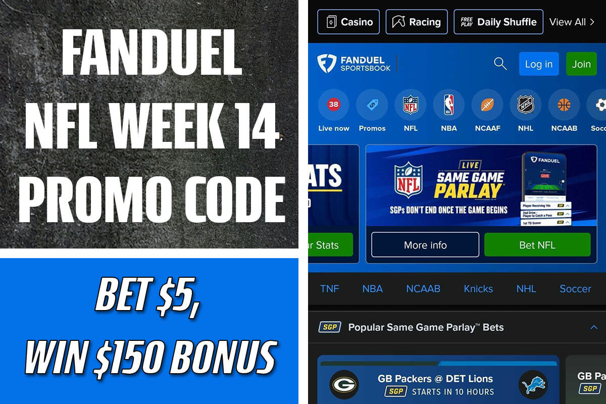 How to Claim a $150 Bonus for NFL Week 14 Late Games with FanDuel Promo Code