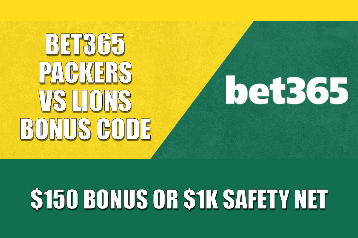 How to Use the Bet365 Bonus Code SBDXLM to Choose Between a $150 Bonus or $1K Safety Net for the Packers-Lions Game