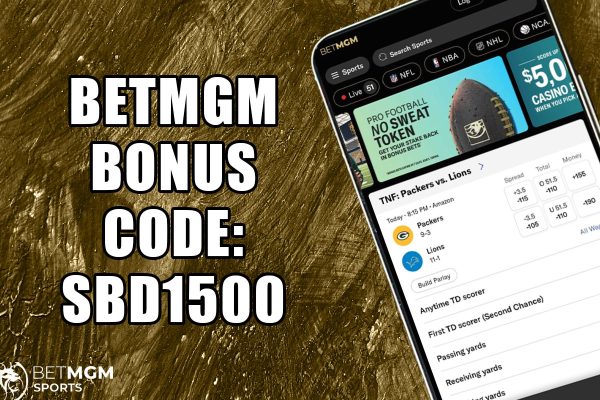 Claim $1,500 NCAAB, NHL, NBA Promo with BetMGM Bonus Code SBD1500