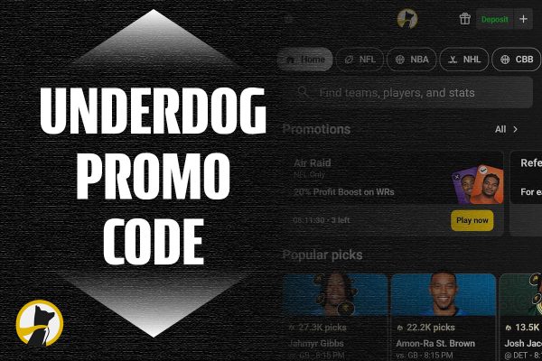 Get $1,000 Bonus Cash for NBA Picks with Underdog Promo Code SBD