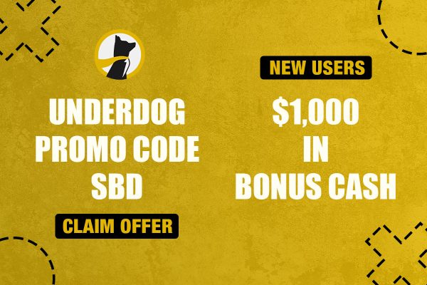 Get $1,000 Bonus Cash for NFL Divisional Playoffs with Underdog Promo Code SBD