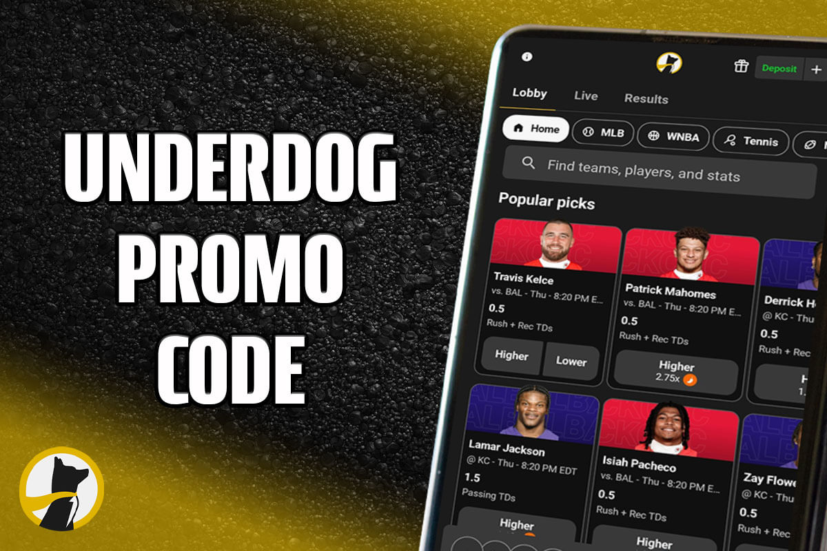 Get a $1,000 Bonus for NBA and NFL Playoffs with Underdog Promo Code SBD