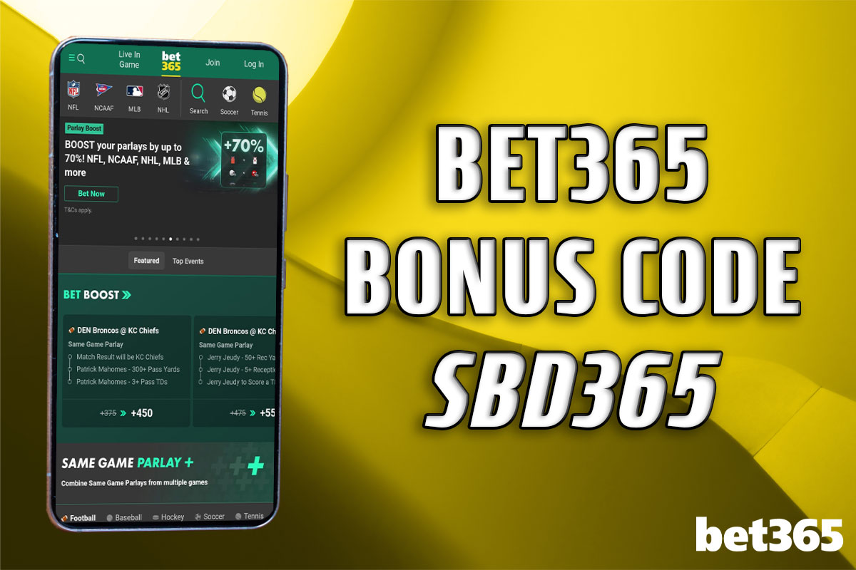 Get a $150 Bonus and $1K for Weekend Games with Bet365 Bonus Code SBD365