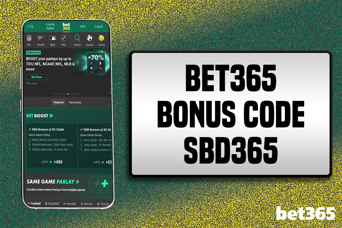 Get a $150 Bonus for NBA, CFP, and NFL Wild Card with Bet365 Bonus Code SBD365