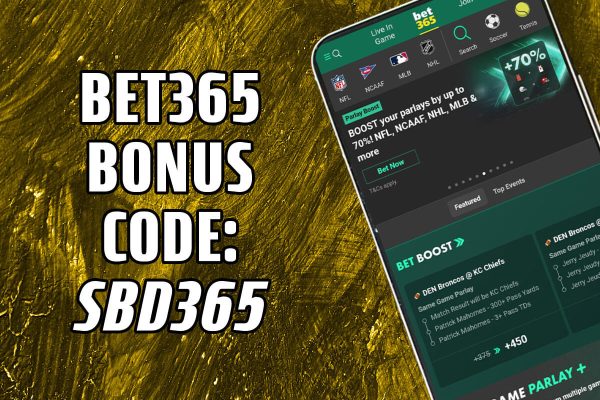 Get a $150 Bonus with Bet365 Bonus Code SBD365 for Packers vs Eagles and Commanders vs Bucs