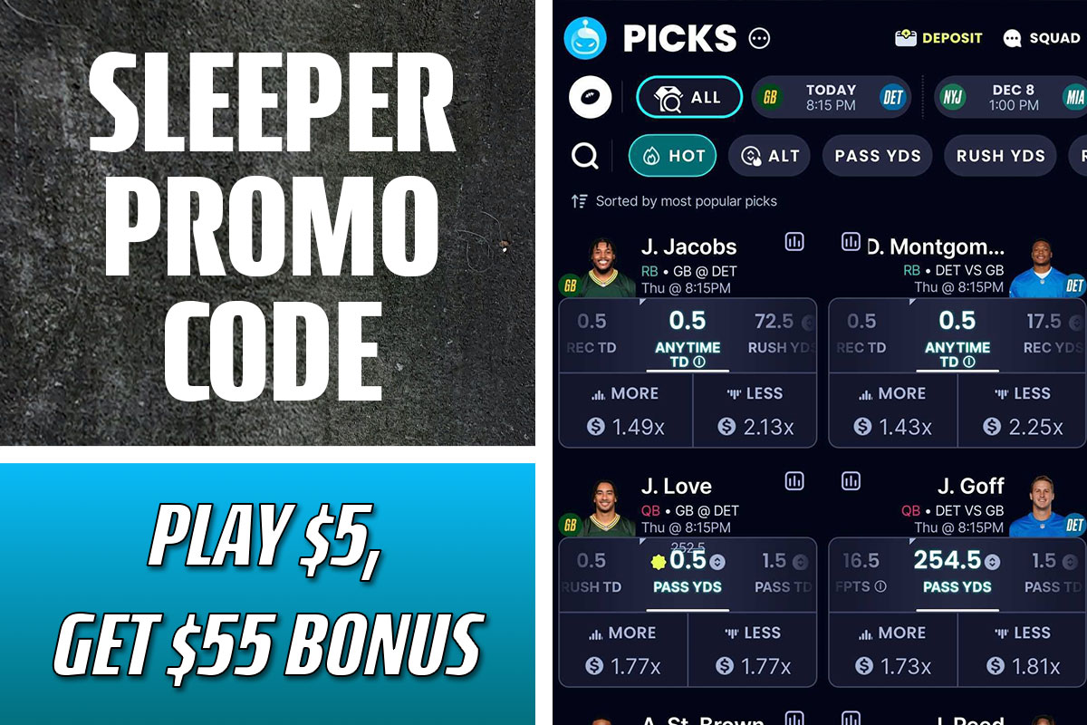 Get a $55 Bonus for NBA and Early Eagles-Chiefs Picks with Sleeper Promo Code SBDXL