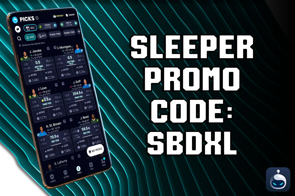 Get a $55 Bonus with $5 Play on NBA and NHL Games using Sleeper Promo Code SBDXL