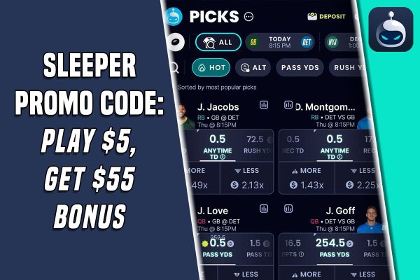 How to Get $55 in Bonus Cash for NBA DFS Picks with Sleeper Promo Code SBDXL