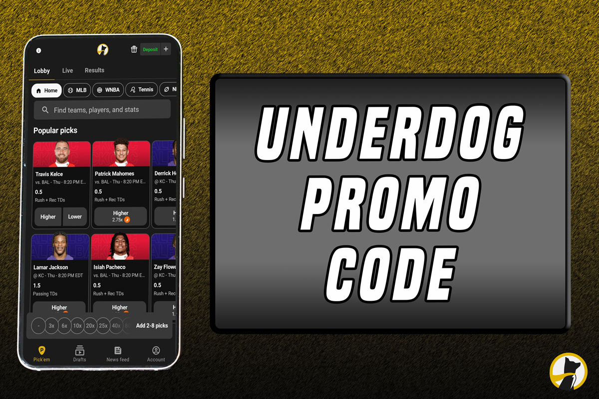 Limited Time Offer: Underdog Promo Code SBD Offers $1,000 Bonus Cash