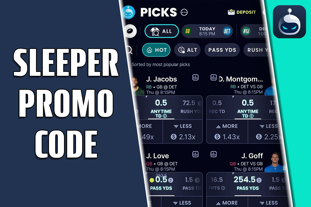 Score a $55 Bonus for NFL, NBA, and NCAAB with Sleeper Promo Code SBDXL