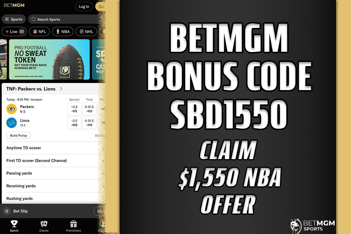 Last Chance to Upgrade Your Bonus to $1,550 with BetMGM Bonus Code SBD1550