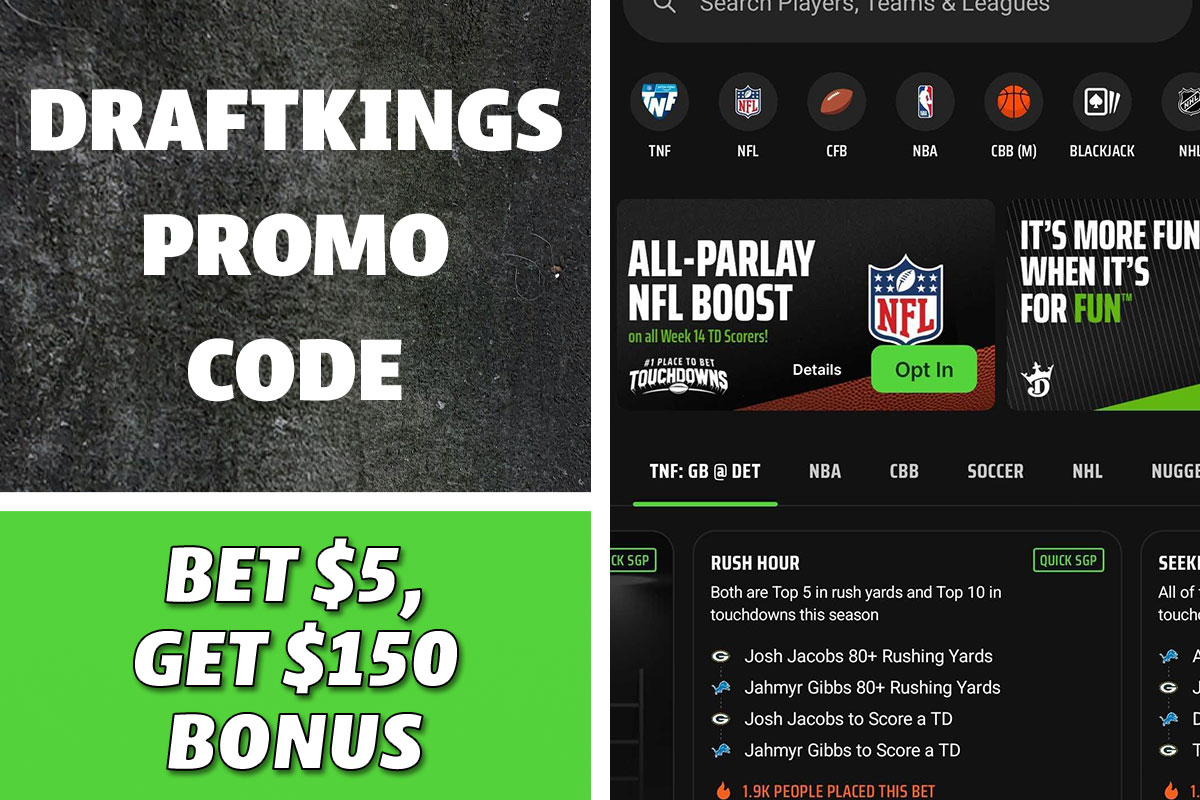 New DraftKings Promo Code Offers $150 Guaranteed Bonus for NBA and NCAA Basketball